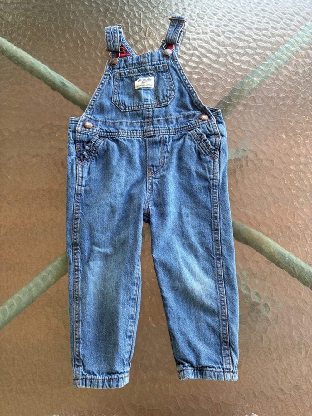 OshKosh B'gosh Medium Blue Denim Overalls for Kids size 2 toddler